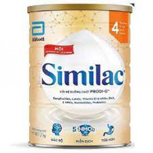Sữa Similac IQ HMO 4 cho trẻ 2-6 tuổi, lon 1.7kg Sữa Similac IQ HMO 4 cho trẻ 2-6 tuổi, lon 1.7kg